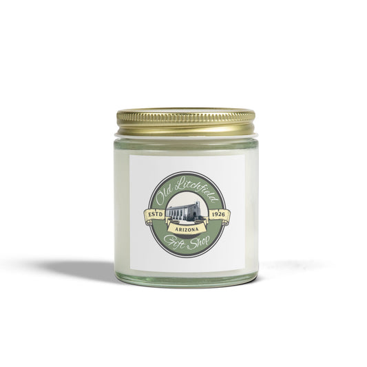 Scented Coconut Apricot Candles (4oz, 9oz)